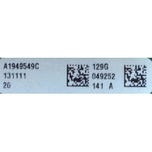MAIN / SONY A1949549C / A-1949-549-C / 1-888-389-13 / 173427713 / PANEL T320HVF01.0 / MODELO KDL-32W650A